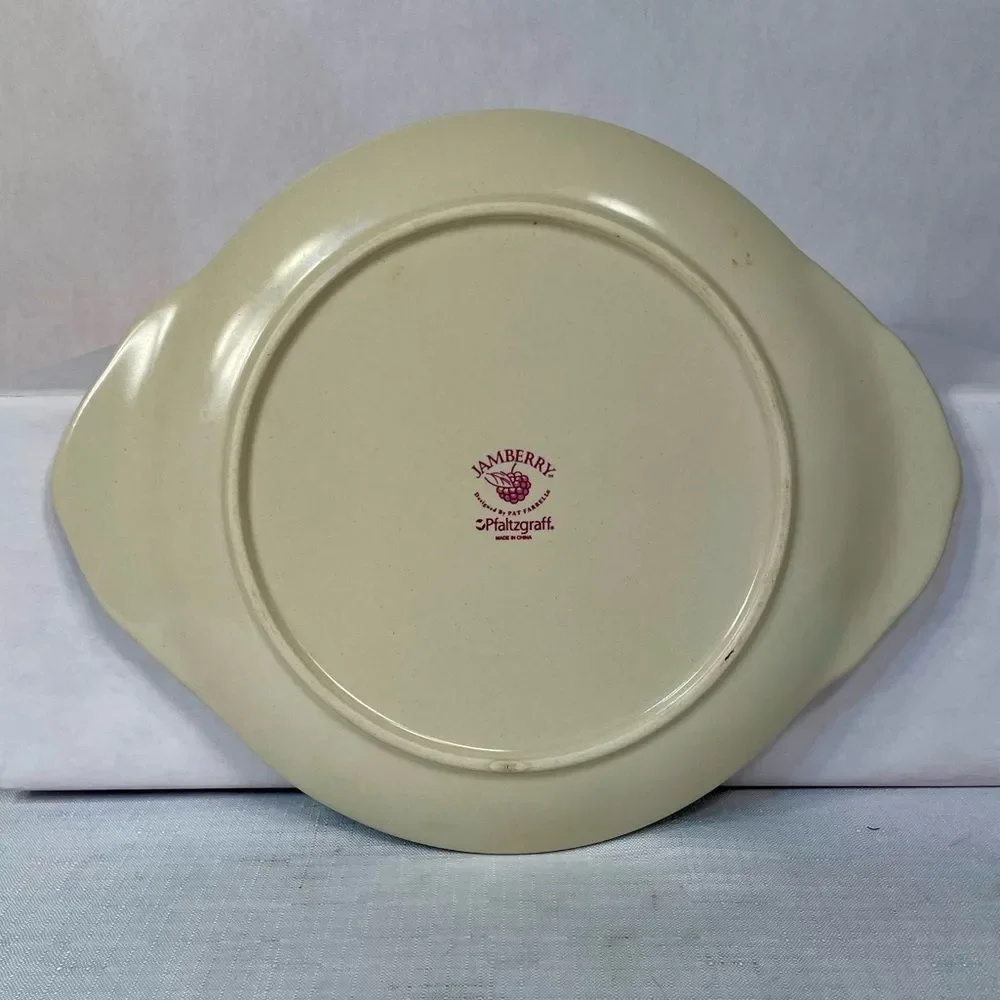 Portfolio by Pfaltzgraff Jamberry Cheese Tray with Sculpted Slicer